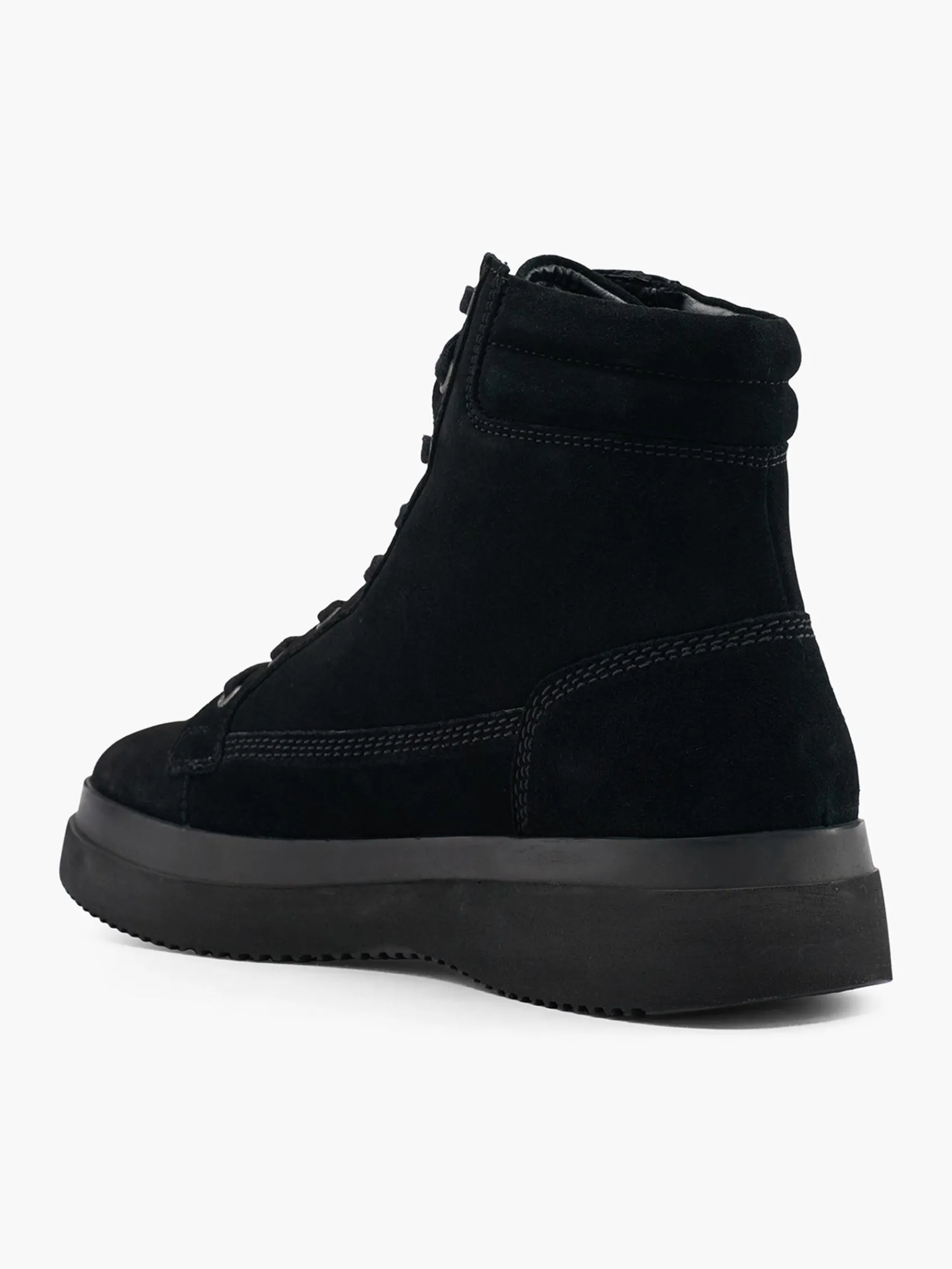 Herren CAFE MODA Leder Schnürboots