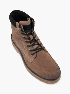 Herren CAFE MODA Leder Schnürboots