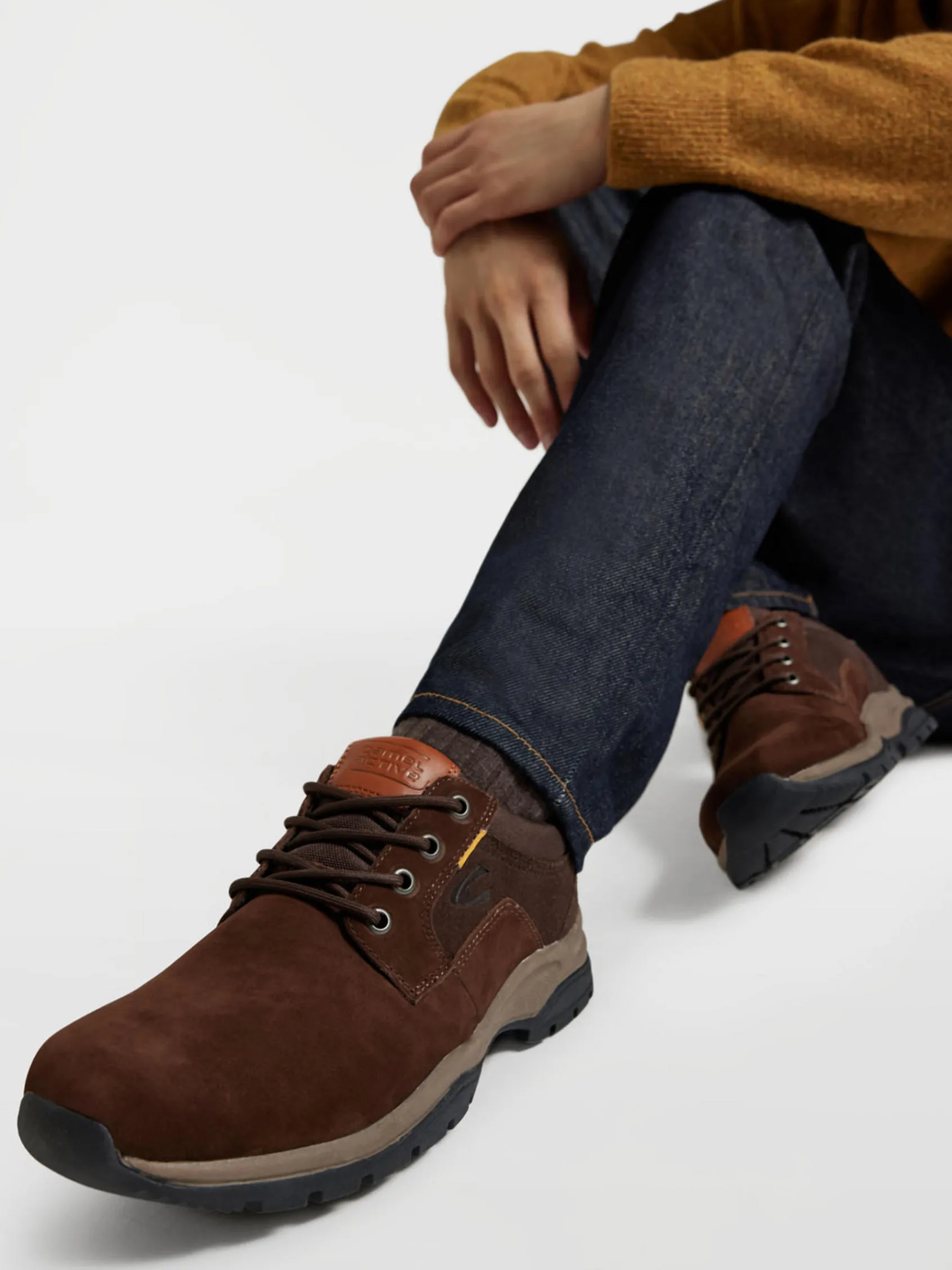 Herren Camel Active Leder Schnürer