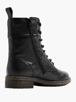 Damen 5th Avenue Leder Schnürstiefelette
