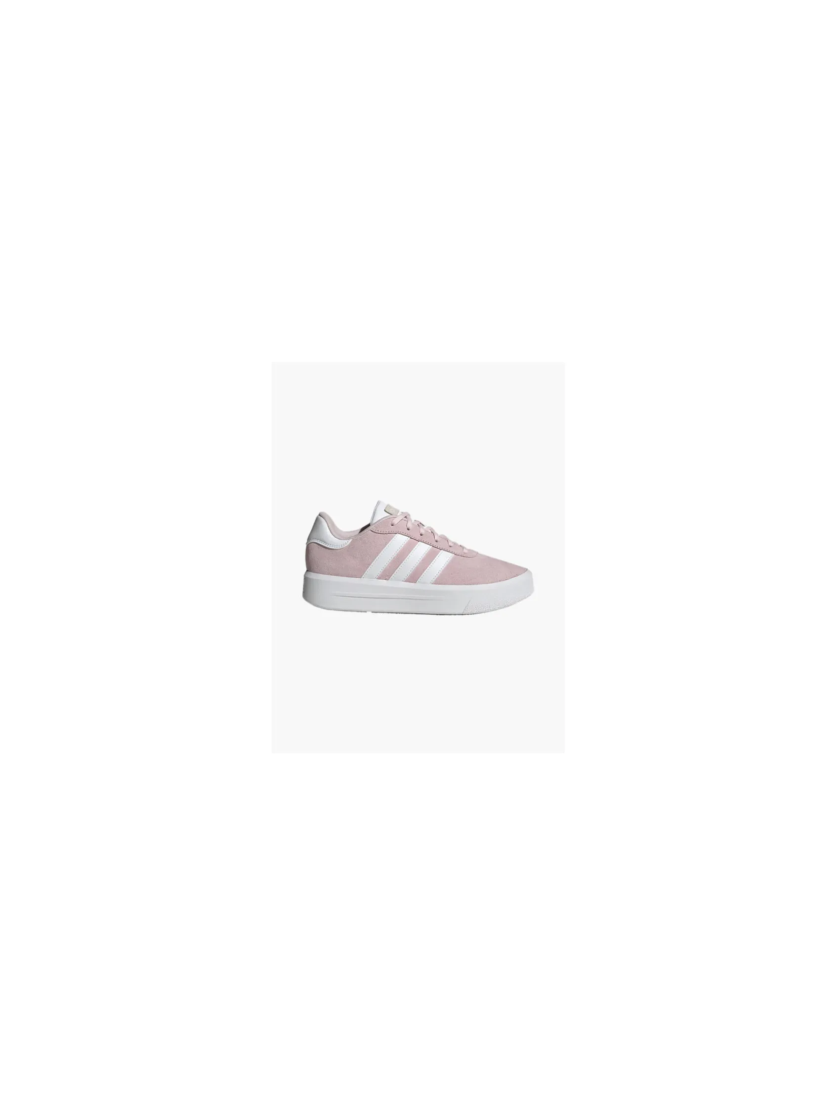 Damen adidas Leder Sneaker COURT PLATFORM SUEDE