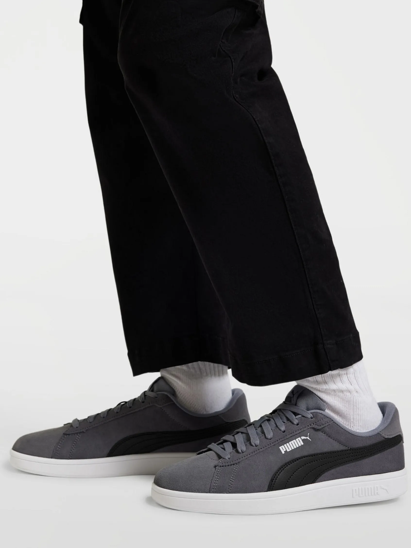 Herren PUMA Leder Sneaker Smash 3.0
