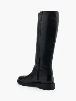 Damen Catwalk Leder Stiefel
