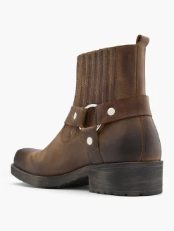 Herren AM SHOE Leder Stiefelette