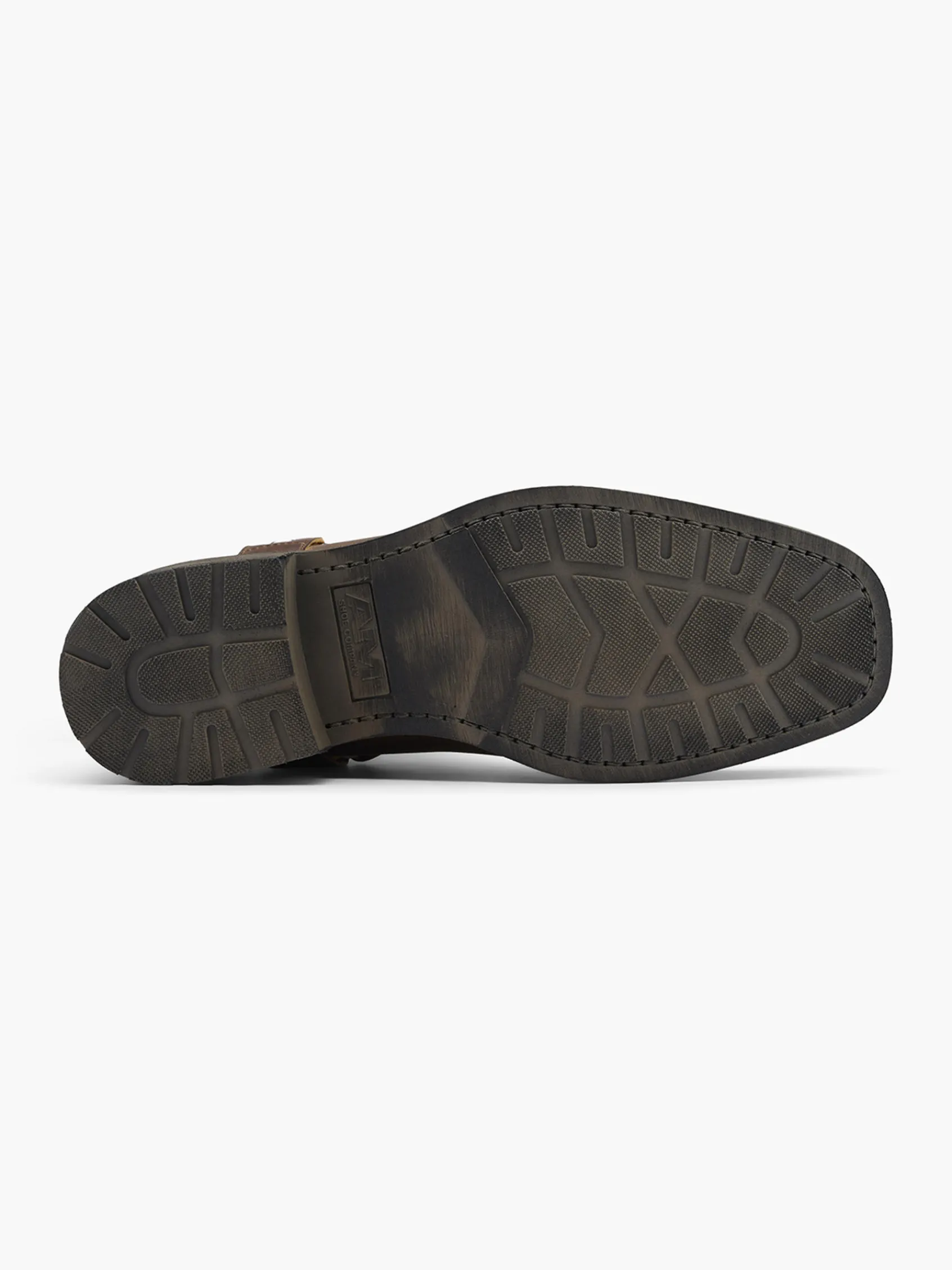 Herren AM SHOE Leder Stiefelette