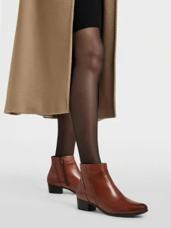 Damen 5th Avenue Leder Stiefelette