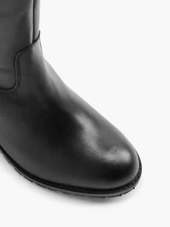 Damen 5th Avenue Leder Weitschaftstiefel