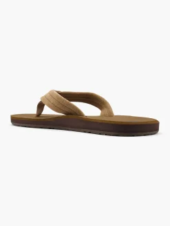 Herren Quiksilver Leder Zehentrenner