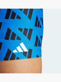 Herren adidas Logo Graphic 2 Inch Boxer-Badehose