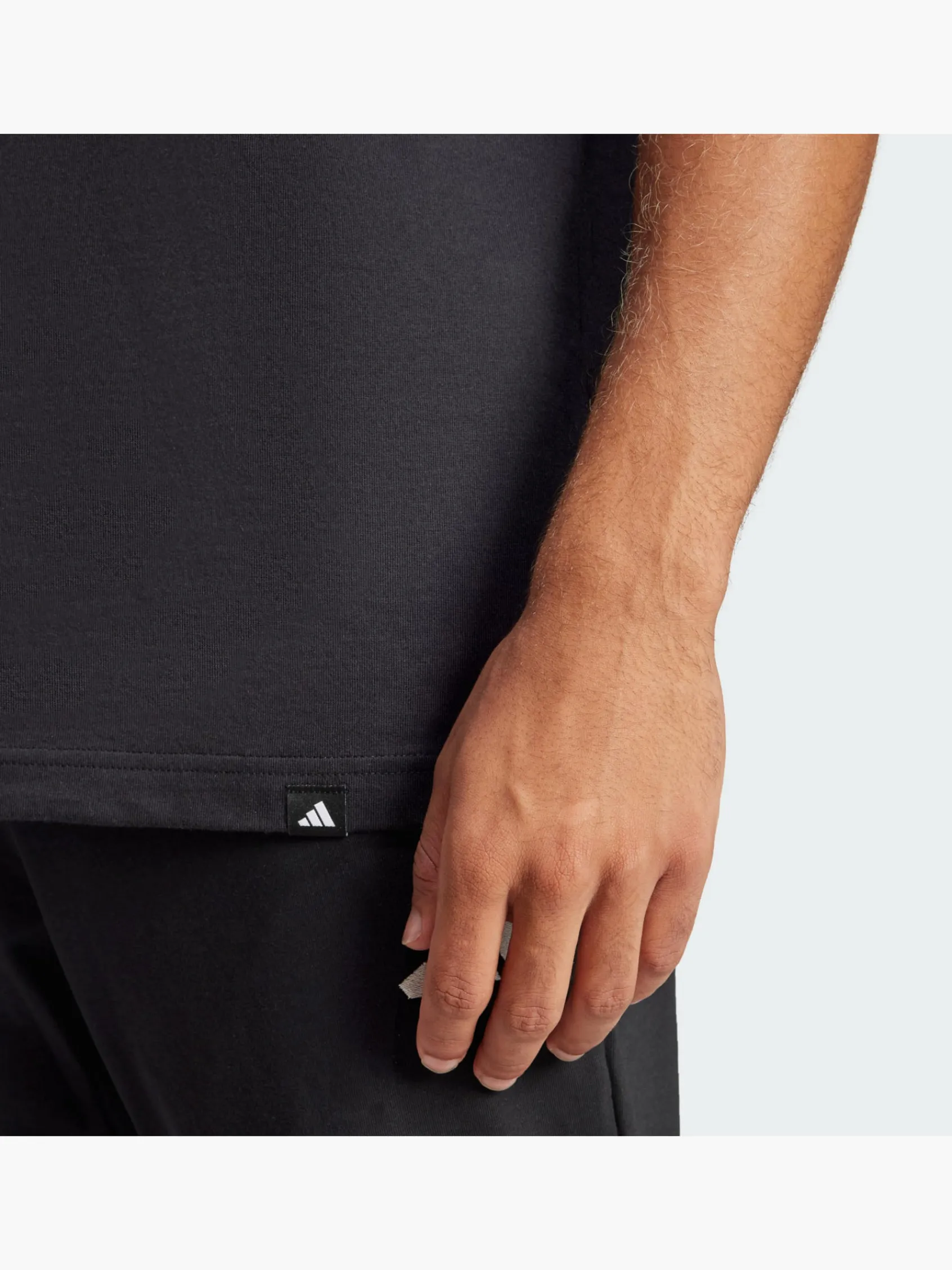 Herren adidas Lounge Slides Graphic Pocket T-Shirt