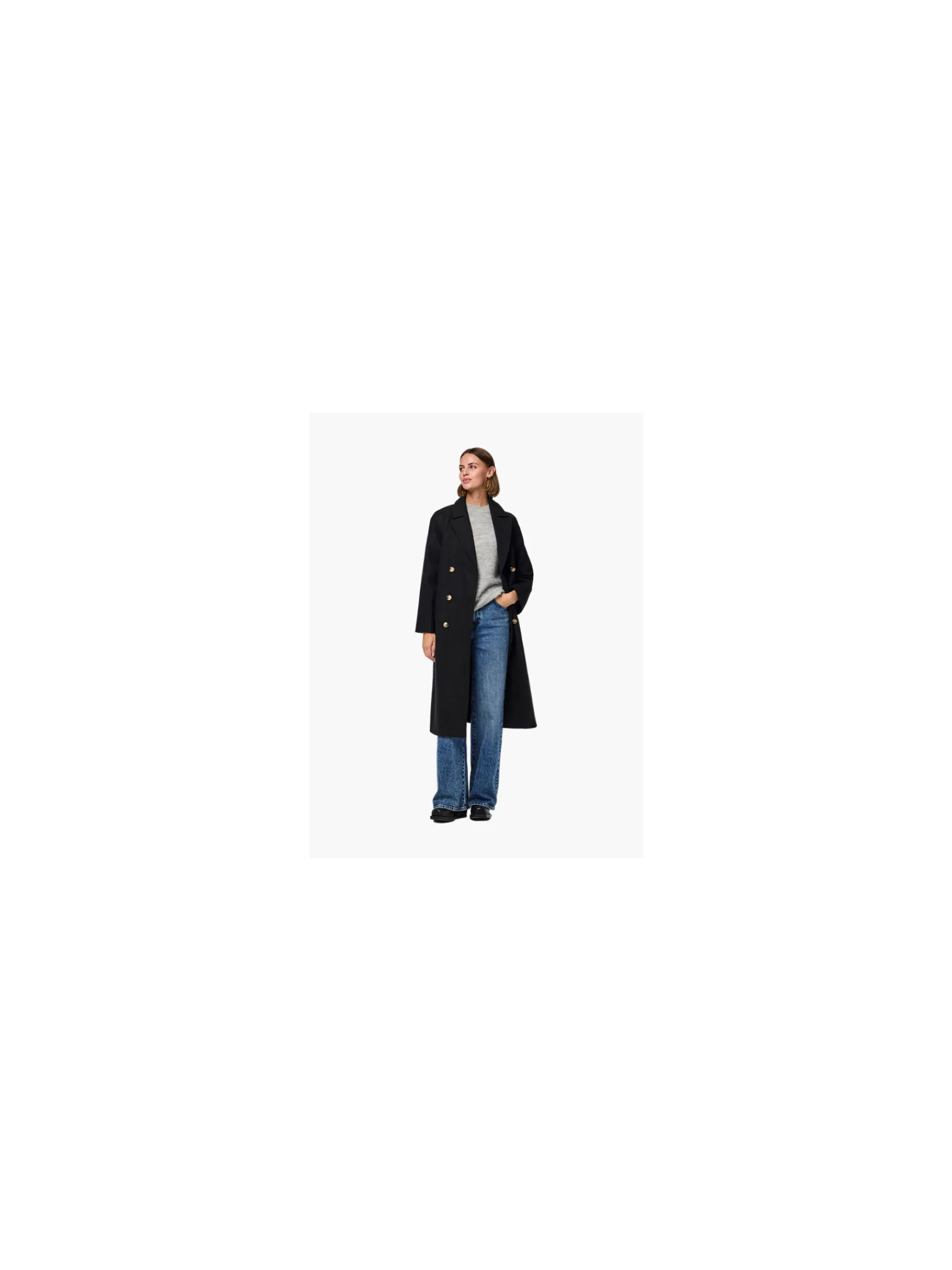 Damen PIECES Mantel