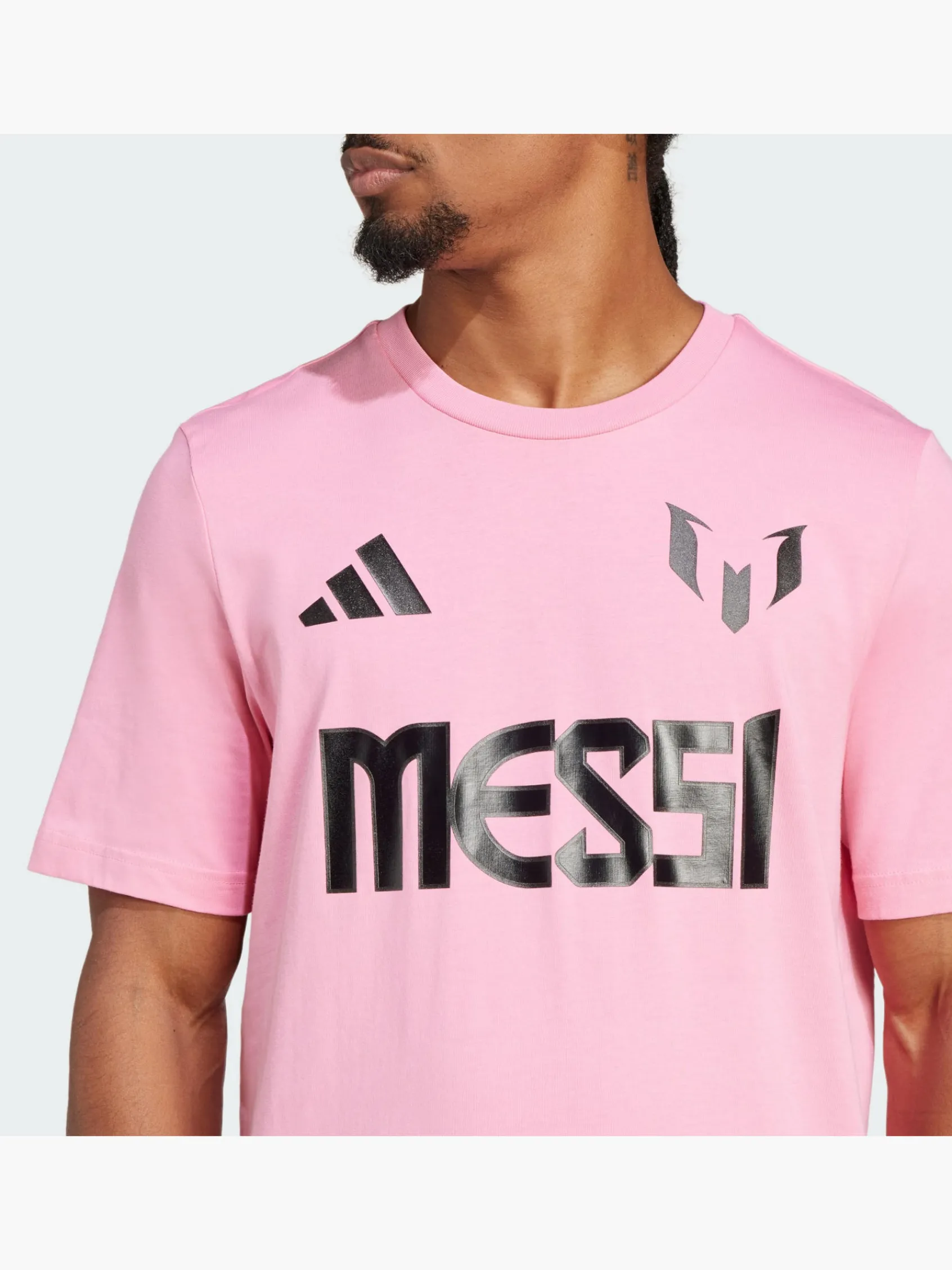 Herren adidas Messi Name and Number Graphic T-Shirt