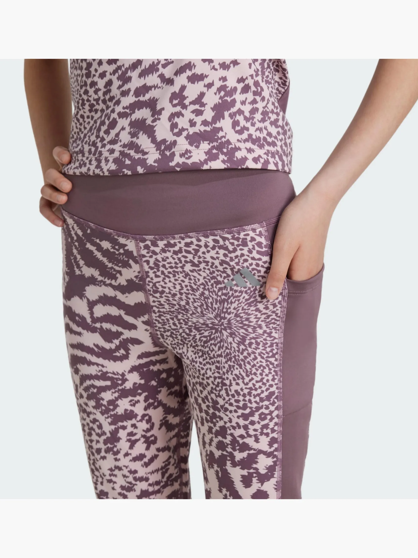 Kinder adidas Optime Kids 7/8-Leggings