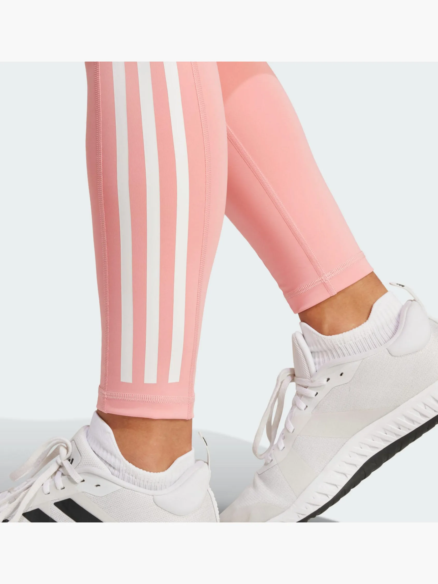 Damen adidas Optime 3-Streifen Full-Length Leggings