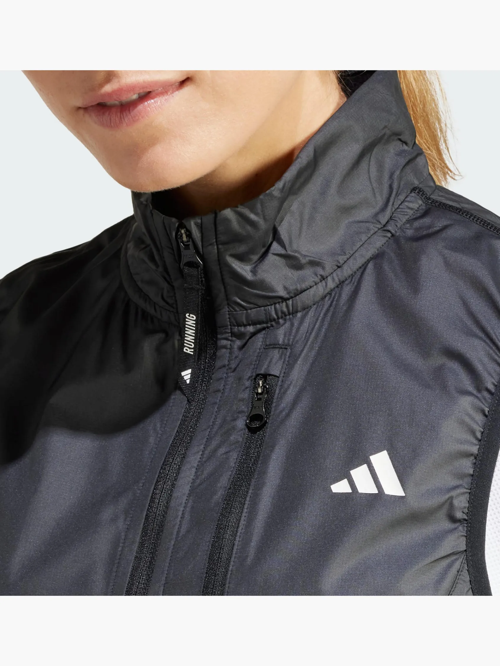 Damen adidas Own the Run Weste
