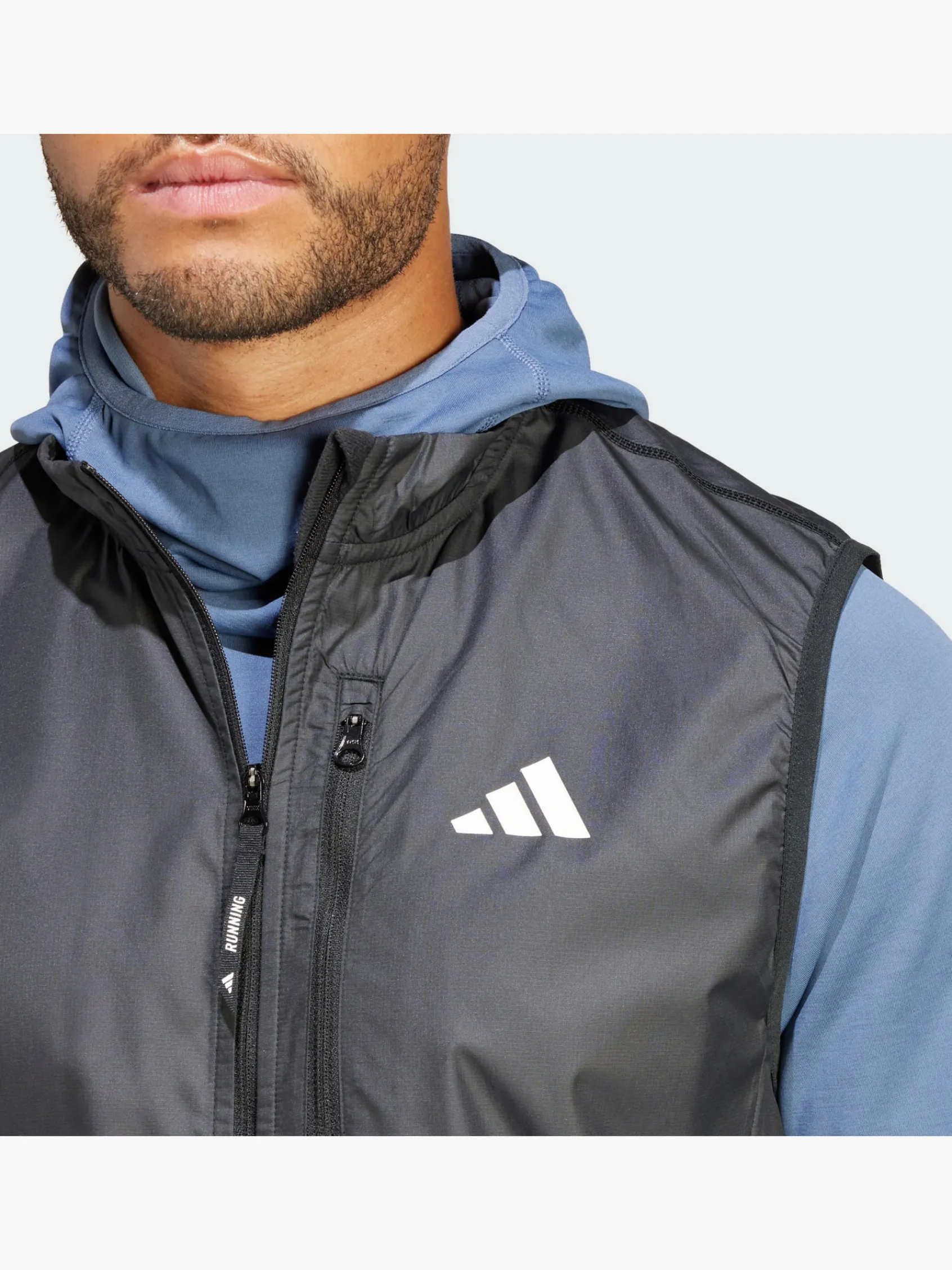 Herren adidas Own the Run Weste