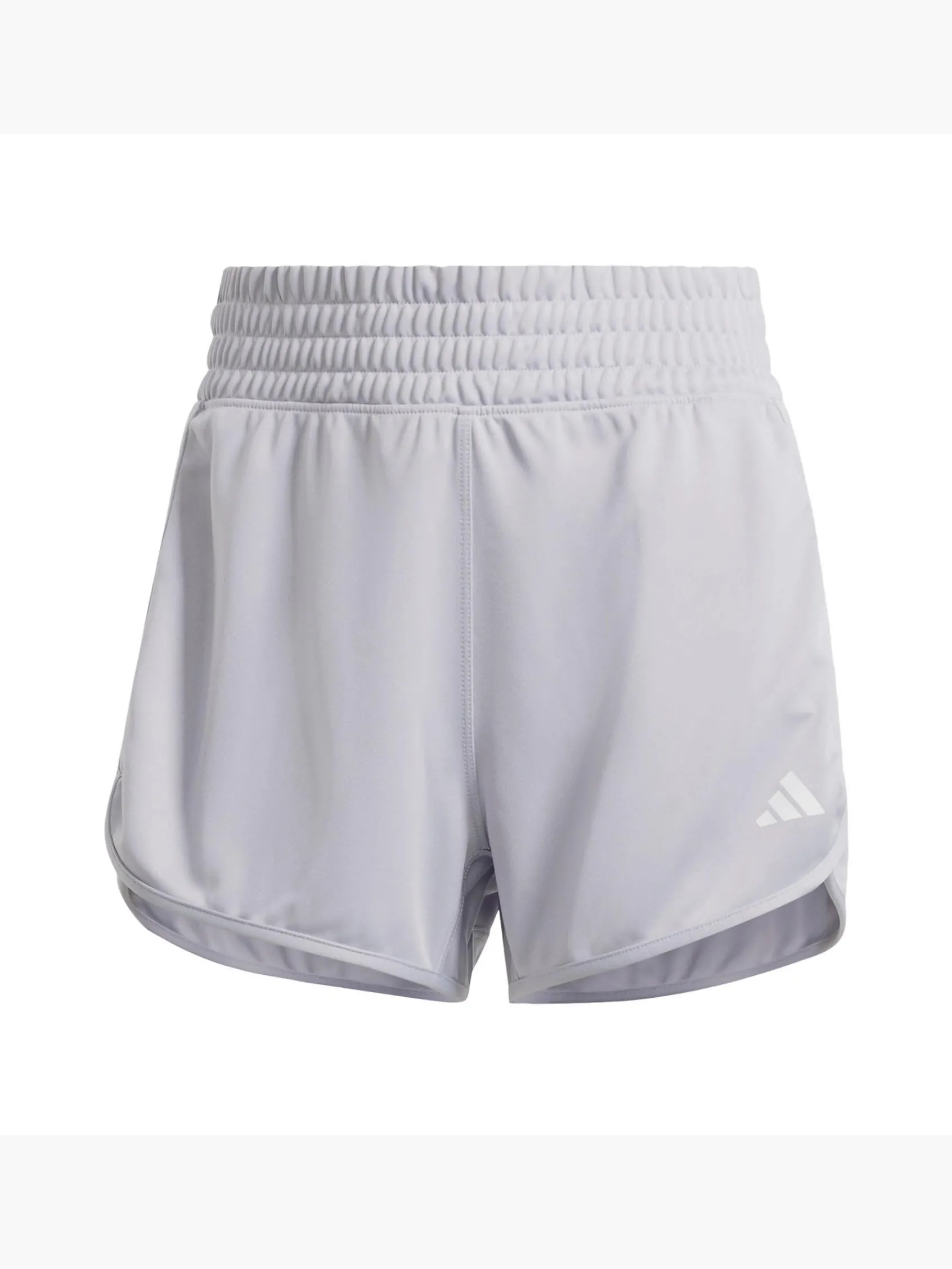 Damen adidas Pacer Essentials Knit High-Rise Shorts