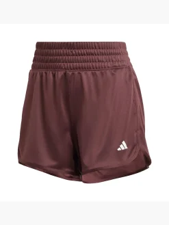Damen adidas Pacer Essentials Knit High-Rise Shorts