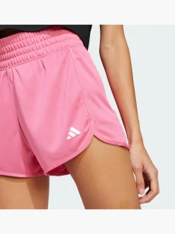 Damen adidas Pacer Essentials Knit High-Rise Shorts
