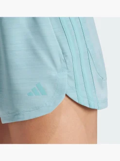 Damen adidas Pacer Training 3-Streifen Woven High-Rise Shorts
