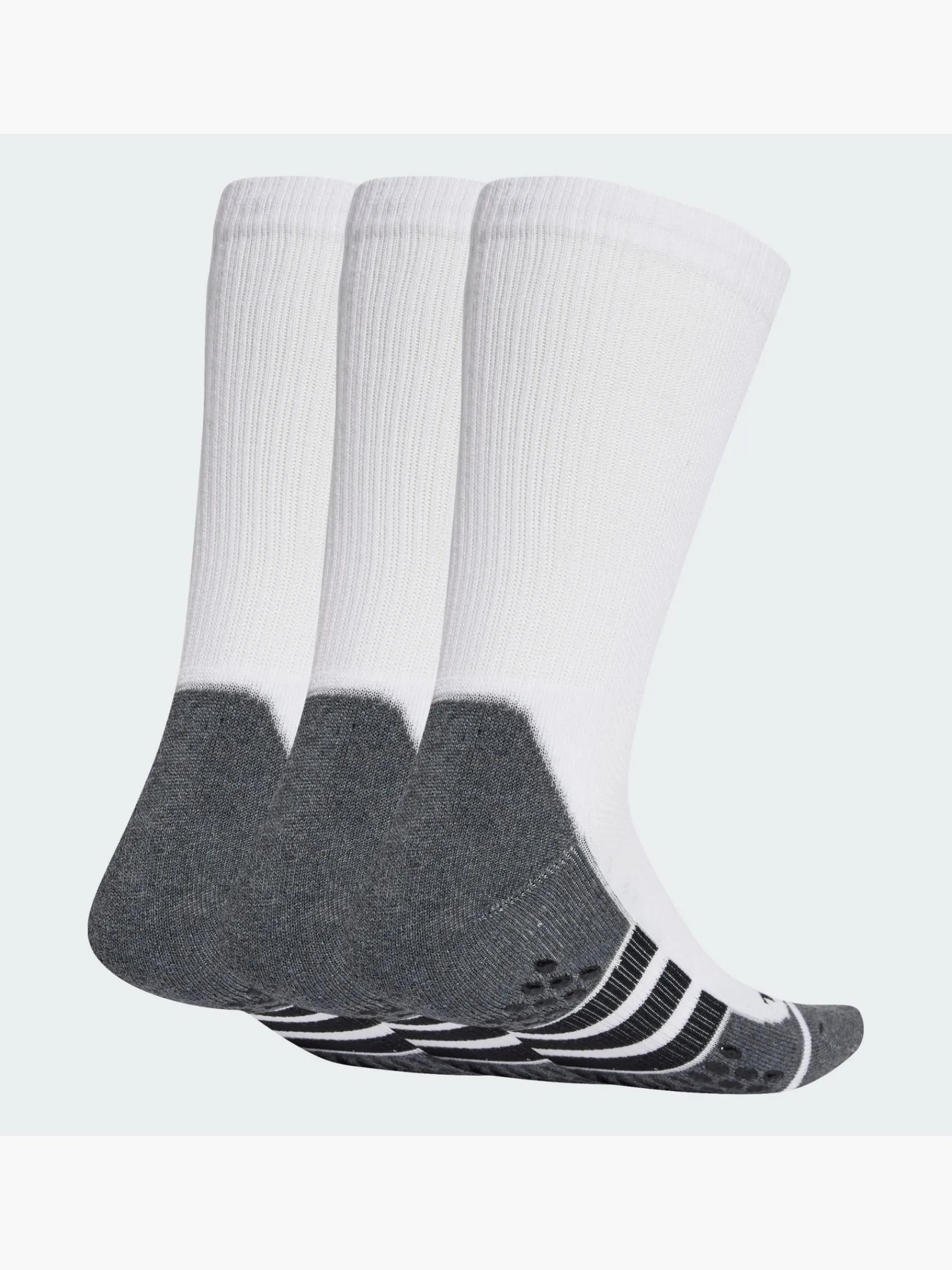 Herren adidas Performance Grip CLIMACOOL Cushioned Crew Socken, 3 Paar