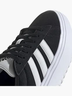 Damen adidas Platform Leder Sneaker GRAND COURT PLATFORM SUEDE