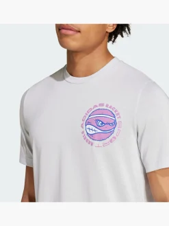 Herren adidas Racket Sport Rebels Graphic T-Shirt