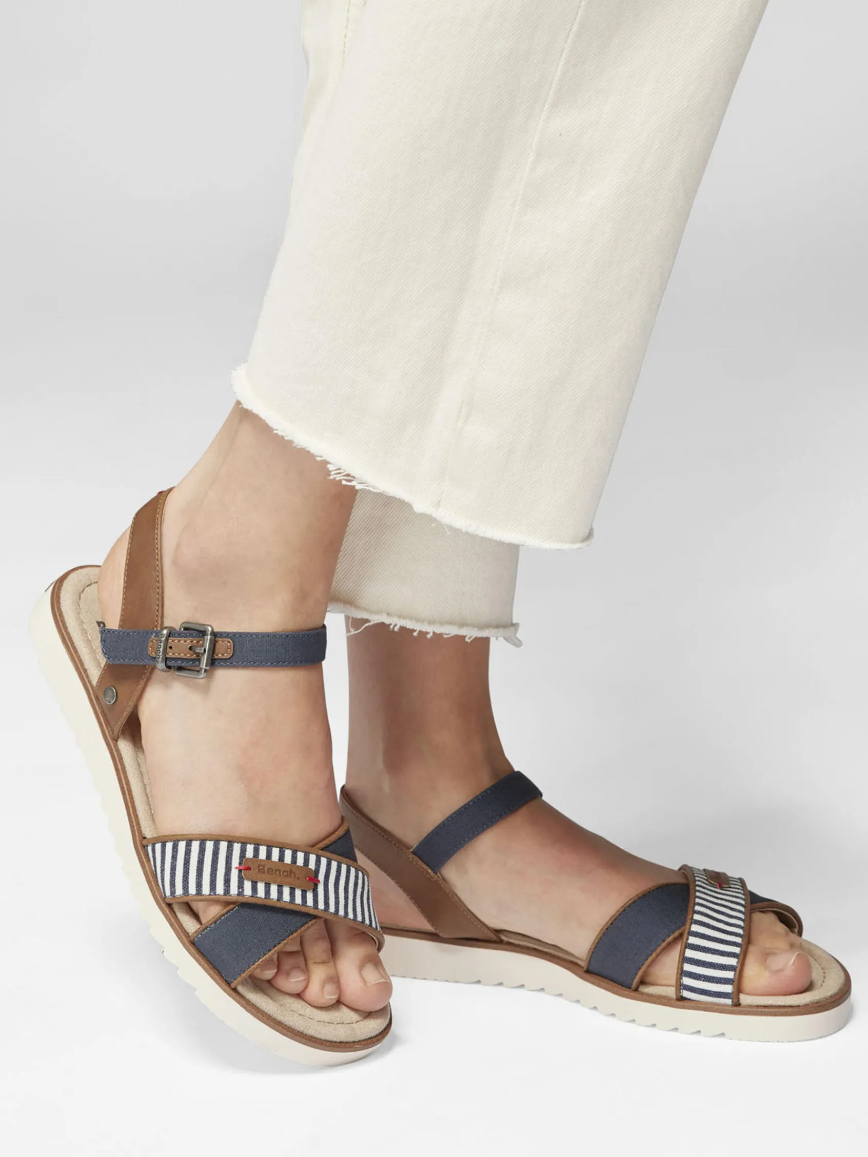 Damen Bench Sandale