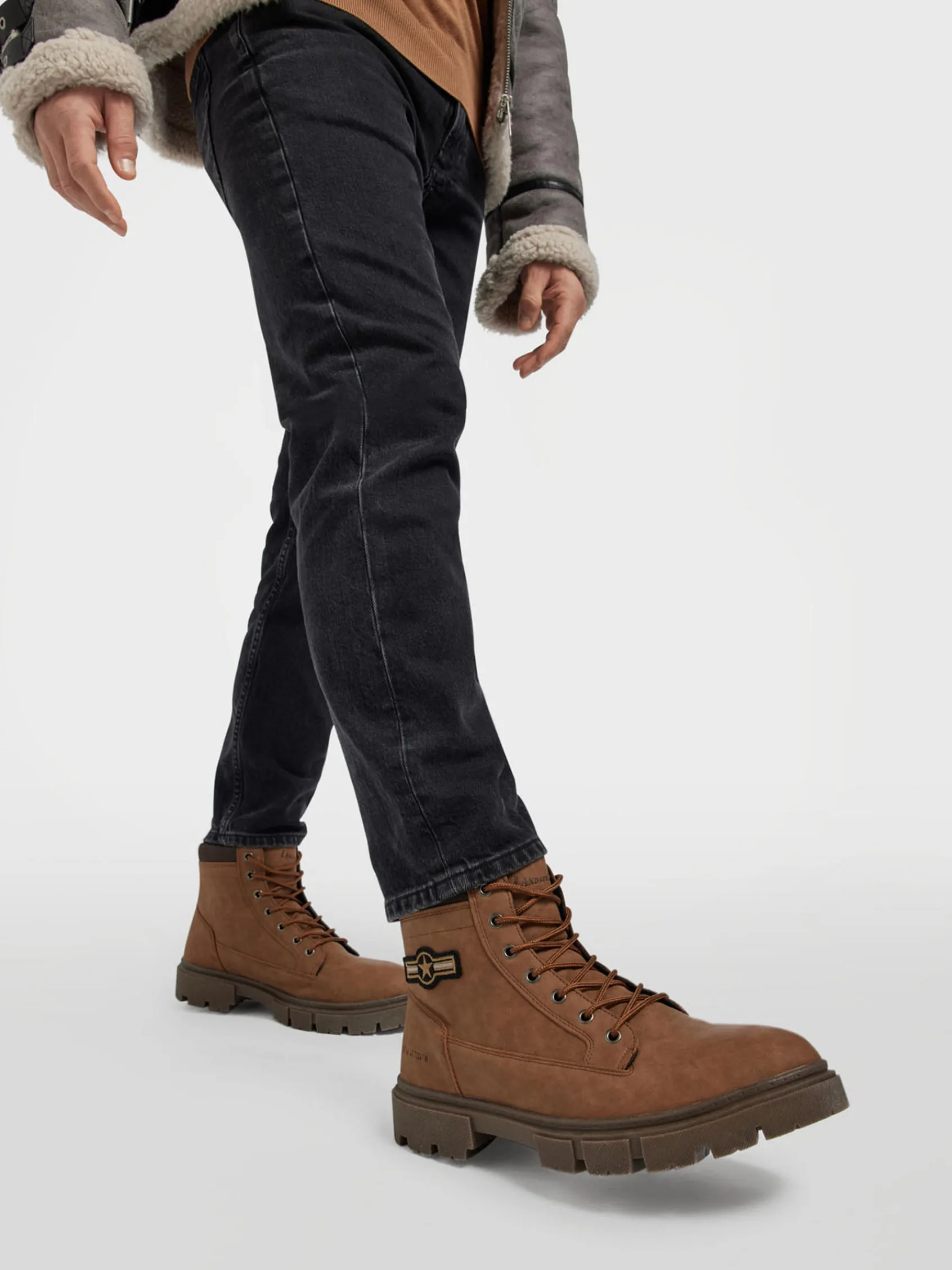 Herren Landrover Schnürboots