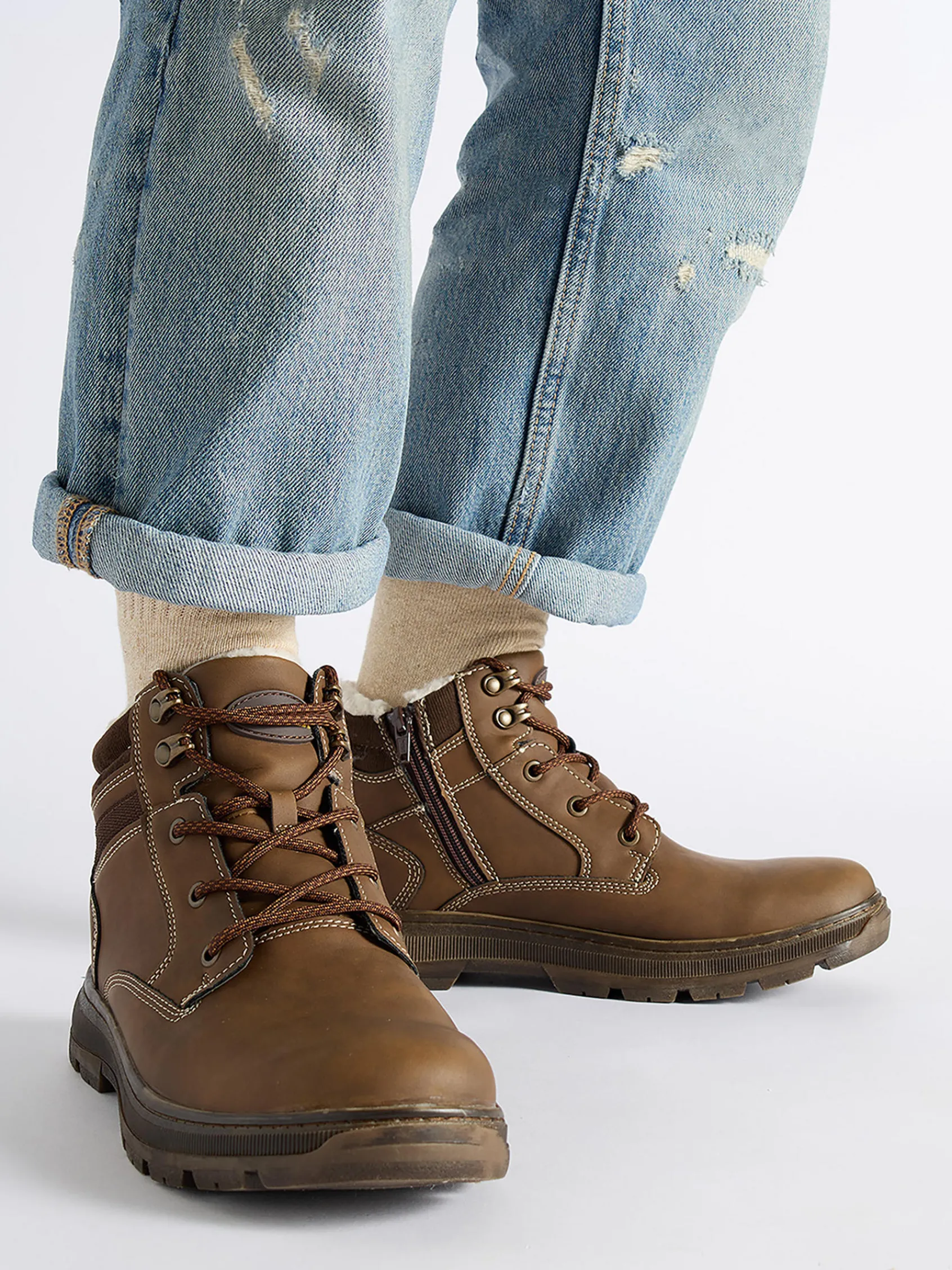 Herren Landrover Schnürboots