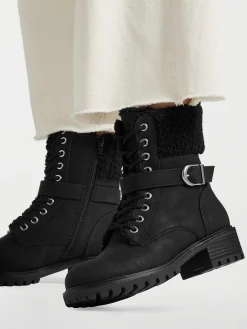 Damen Landrover Schnürstiefelette