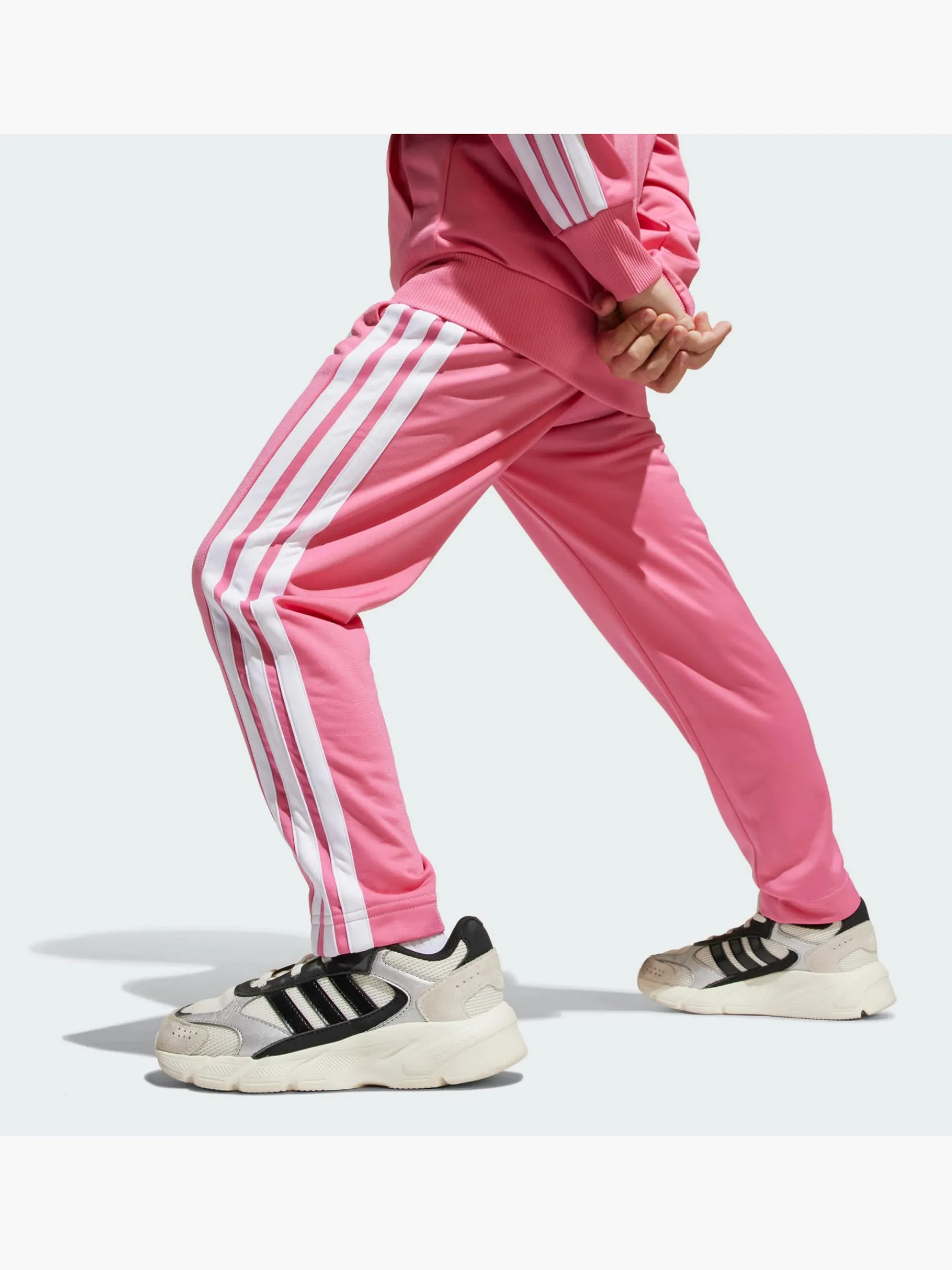 Kinder adidas Seasonal Essentials Tiberio 3-Streifen Tricot Kids Trainingsanzug