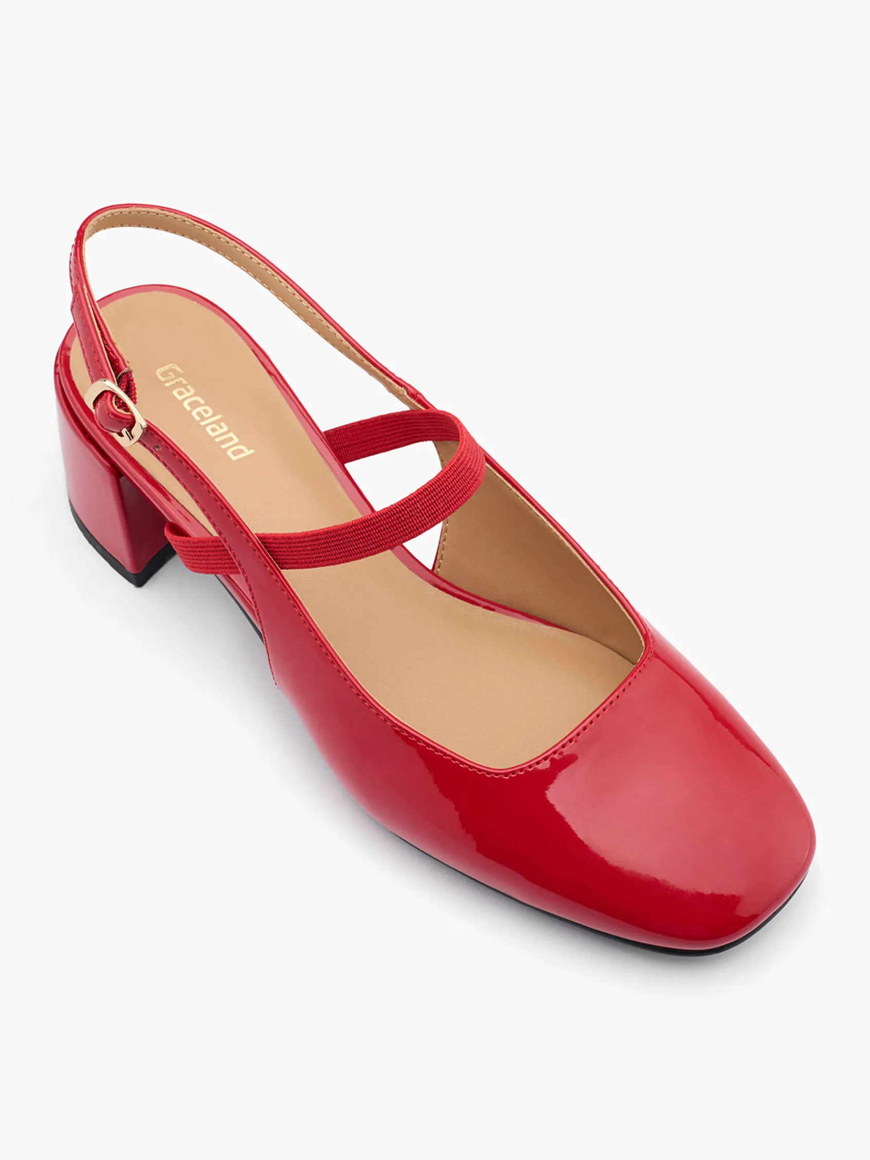 Damen Catwalk Slingpumps