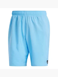 Herren adidas Solid CLX Classic-Length Badeshorts