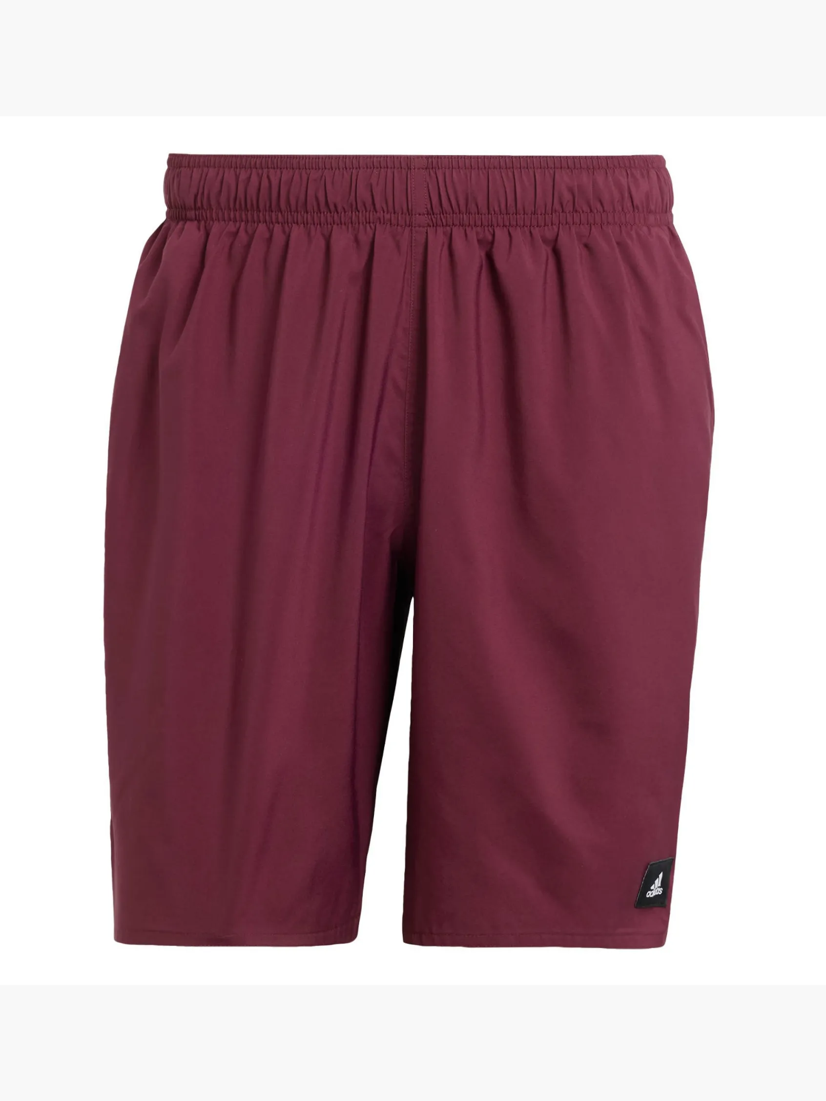 Herren adidas Solid CLX Classic-Length Badeshorts