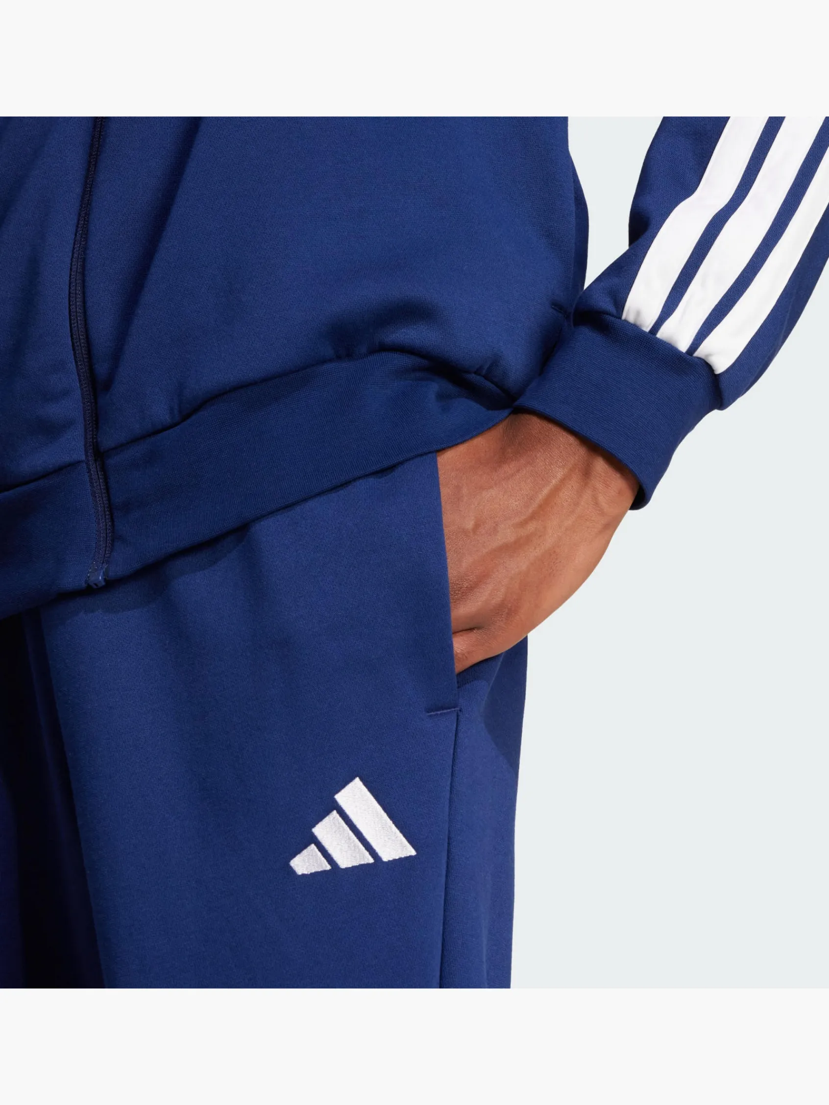 Herren adidas Sportswear Basic 3-Streifen Trainingsanzug