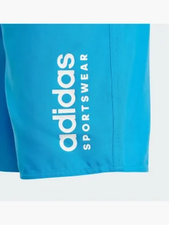 Kinder adidas Sportswear Essentials Logo CLX Kids Badeshorts