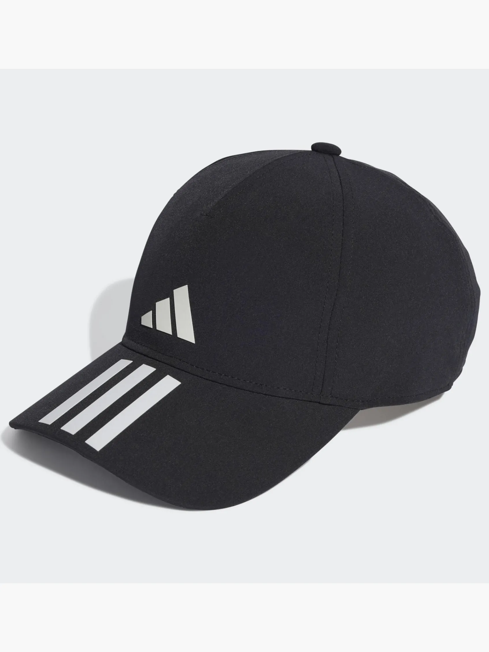 Herren adidas 3-Streifen AEROREADY Running Training Baseball Kappe