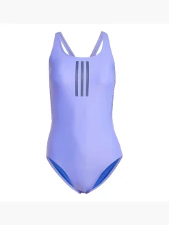 Damen adidas 3-Streifen Rubber Graphic Badeanzug
