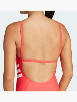Damen adidas 3-Streifen U-back Badeanzug