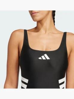 Damen adidas 3-Streifen U-back Badeanzug