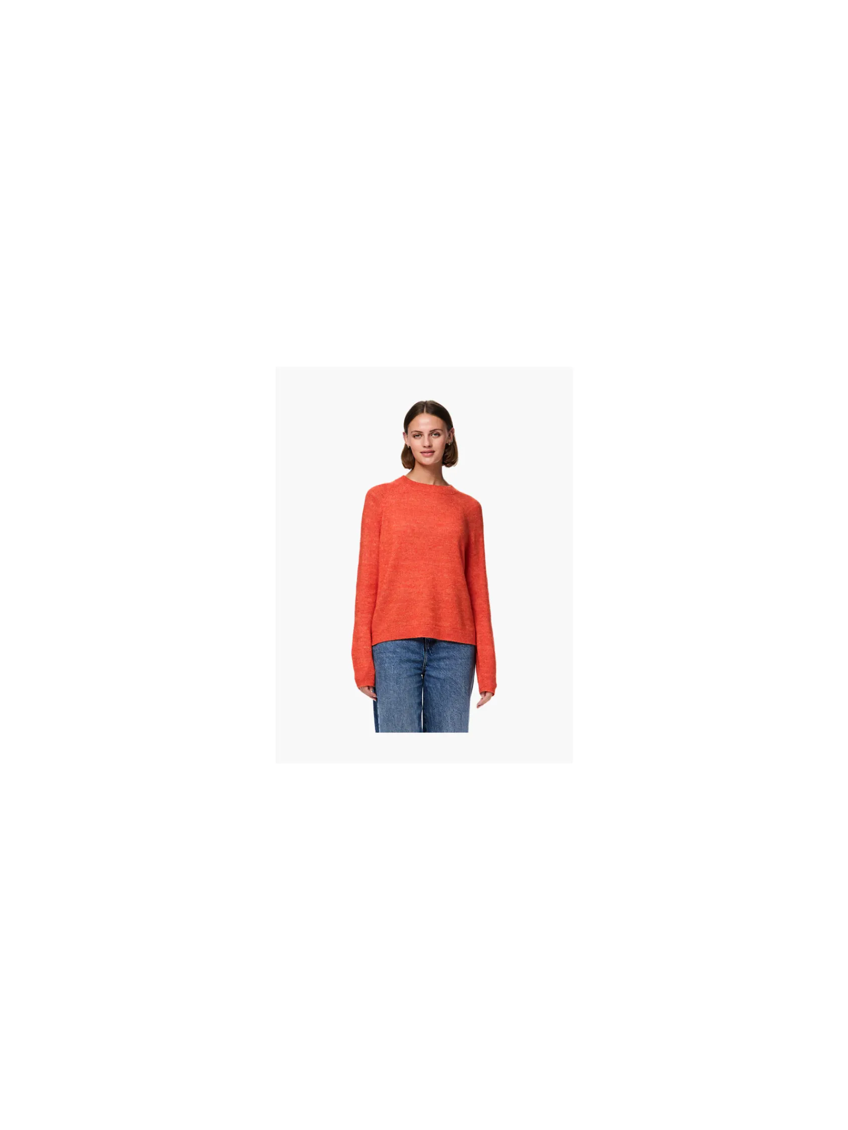 Damen PIECES Strickpullover