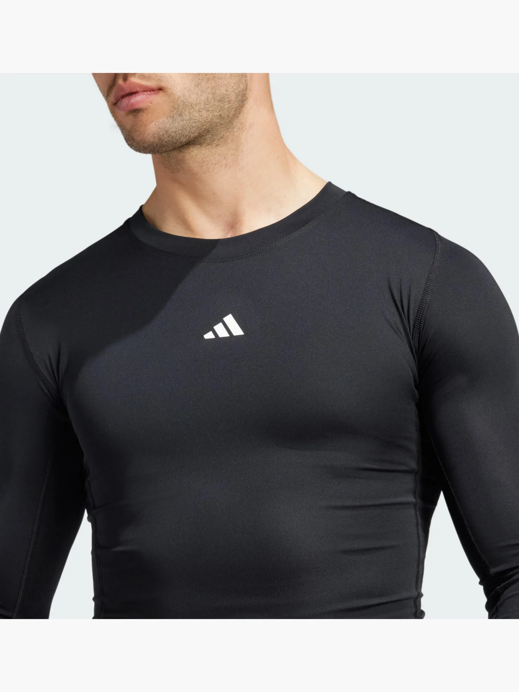 Herren adidas TECHFIT Compression Training Longsleeve