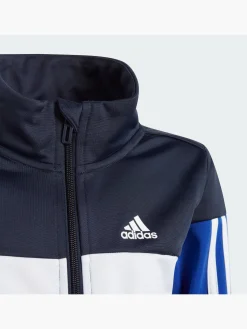 Kinder adidas Tiberio 3-Streifen Colorblock Shiny Kids Trainingsanzug
