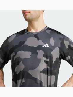 Herren adidas Train Essentials Camo Allover Print T-Shirt