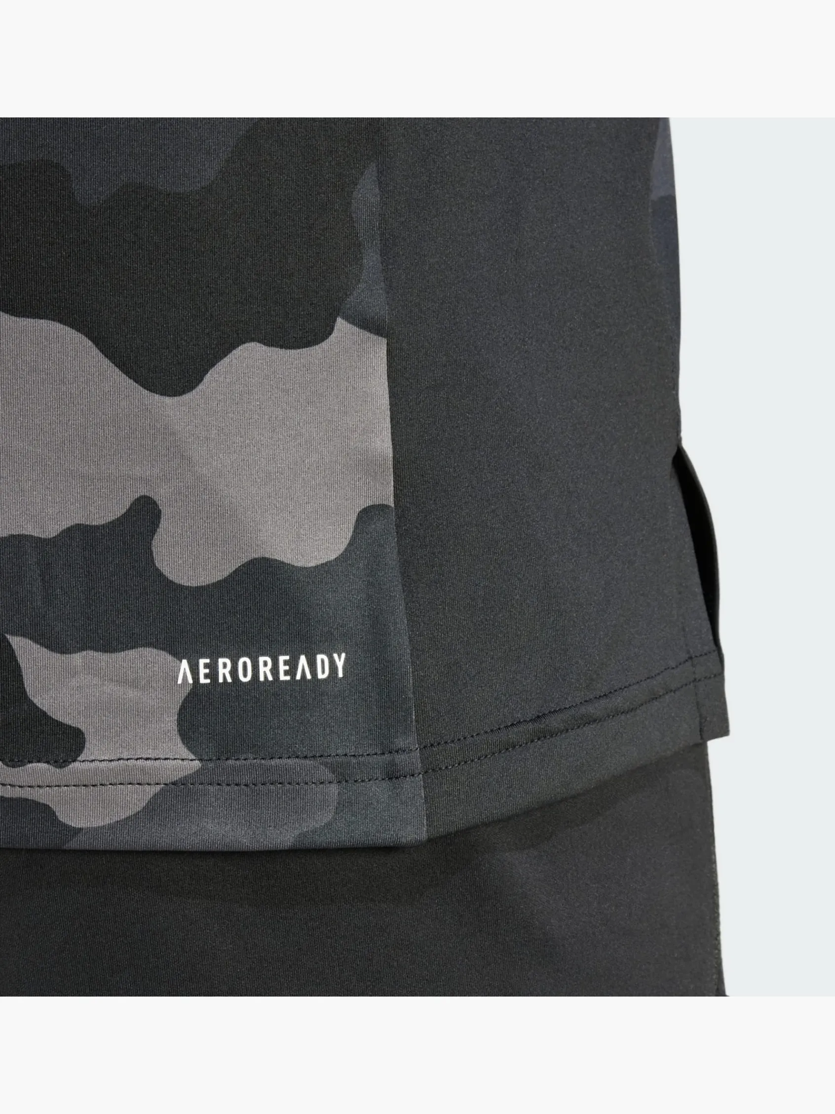 Herren adidas Train Essentials Camo Allover Print T-Shirt