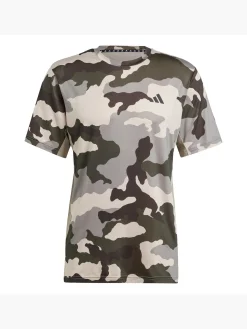 Herren Train Essentials Camo Allover Print T-Shirt