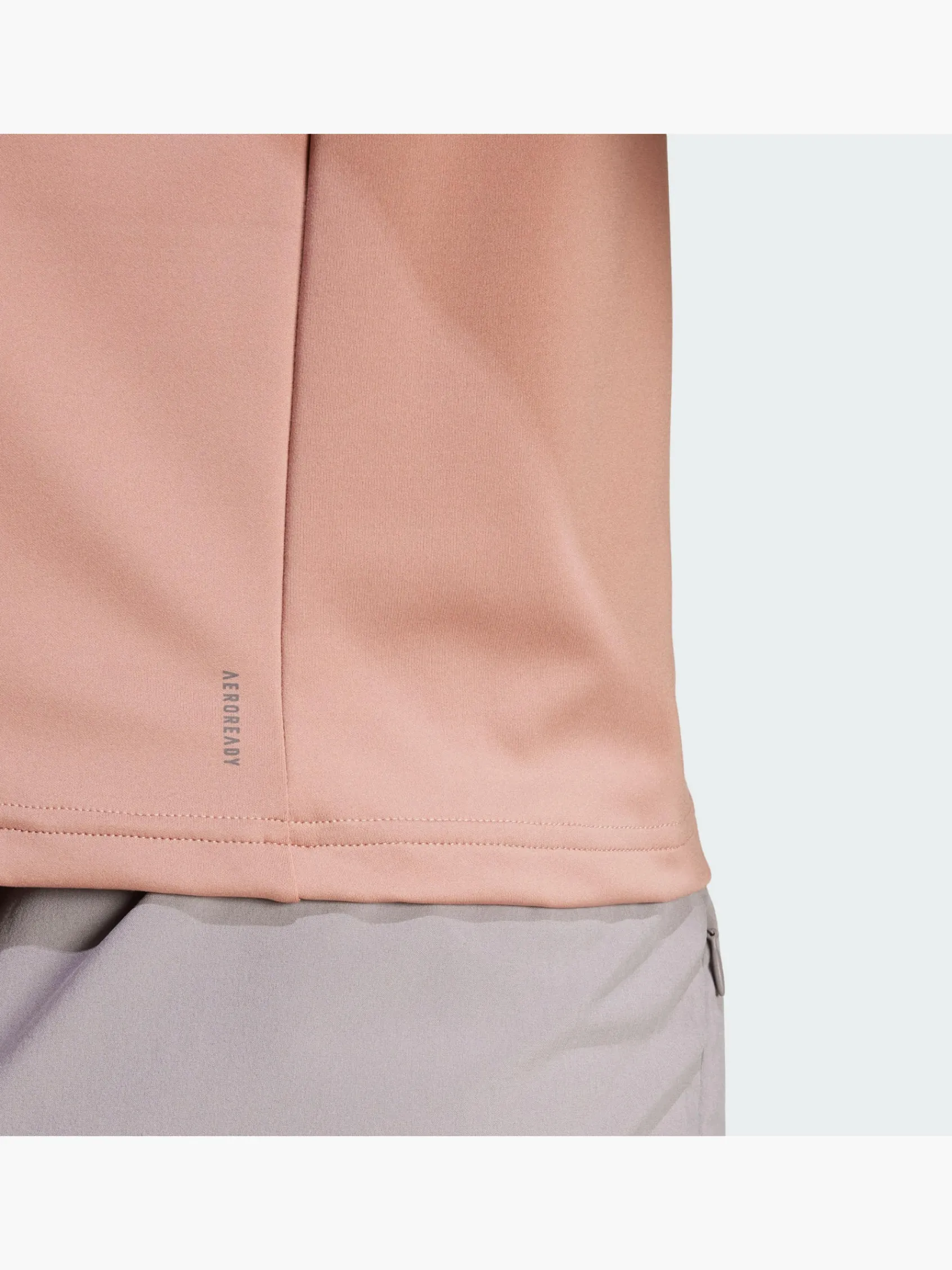 Damen adidas Train Essentials Minimal Branding 1/4-Zip Oberteil