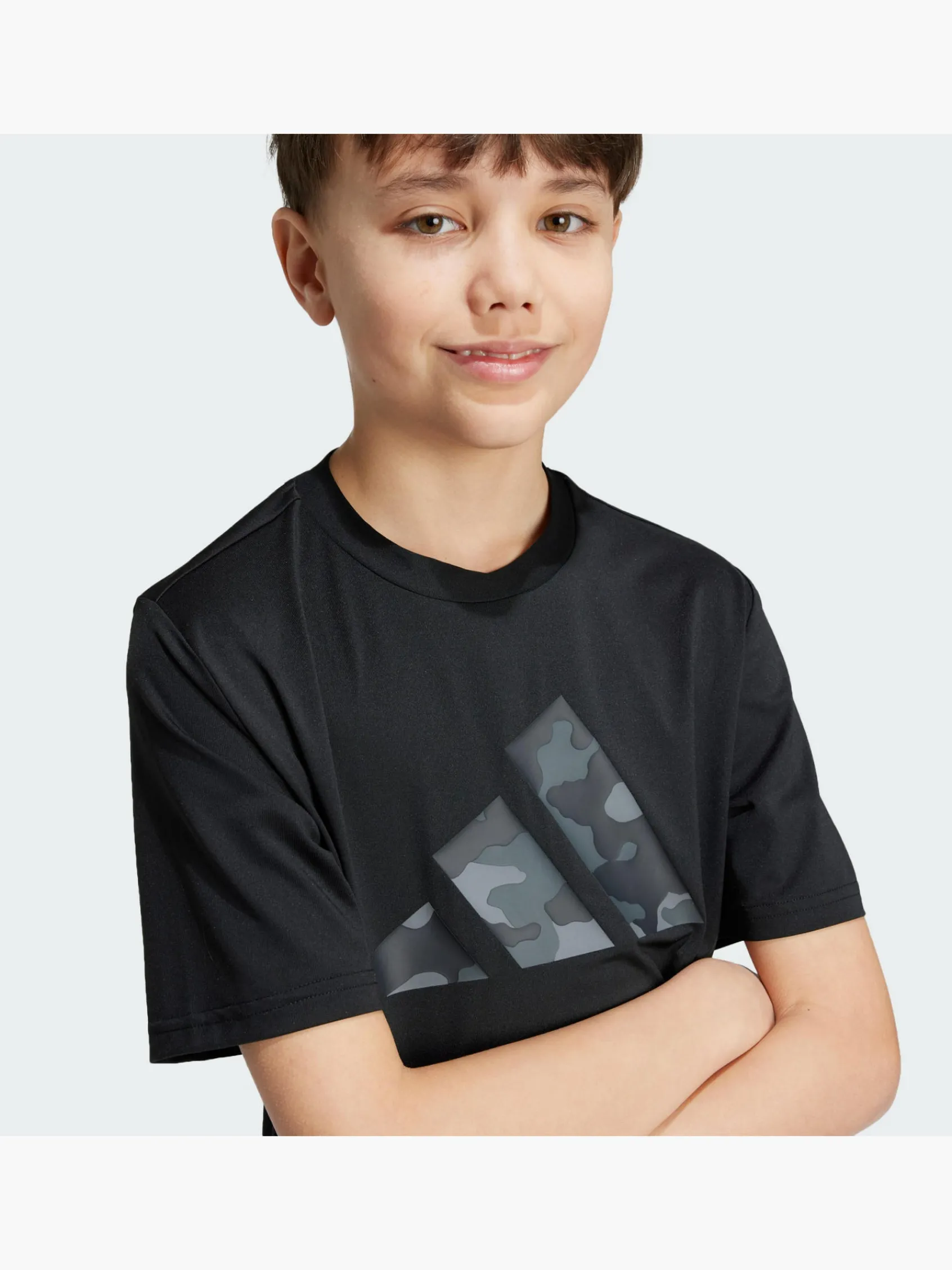 Kinder adidas Train Essentials Seasonal Print Kids T-Shirt