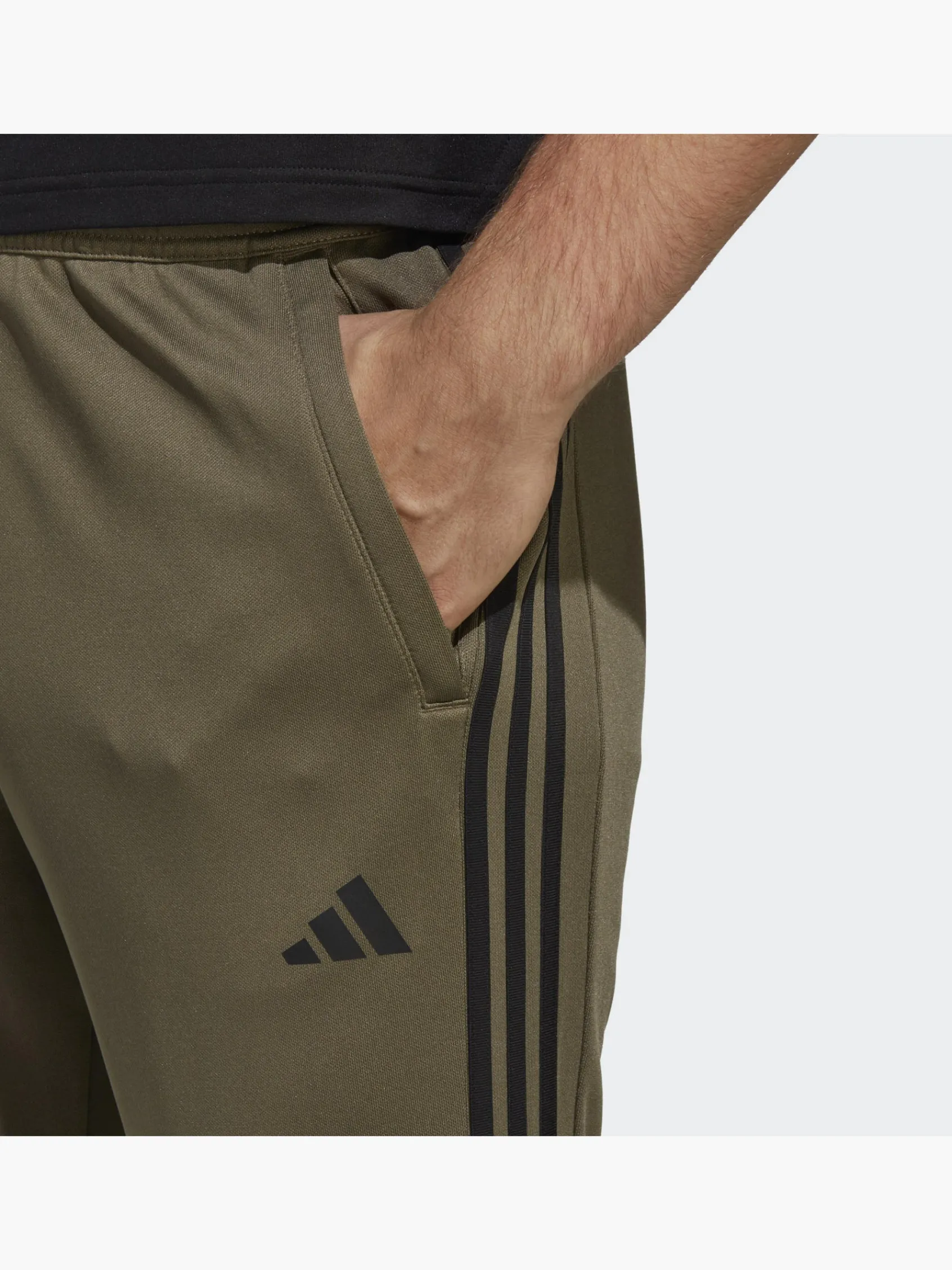 Herren adidas Train Essentials 3-Streifen Trainingshose